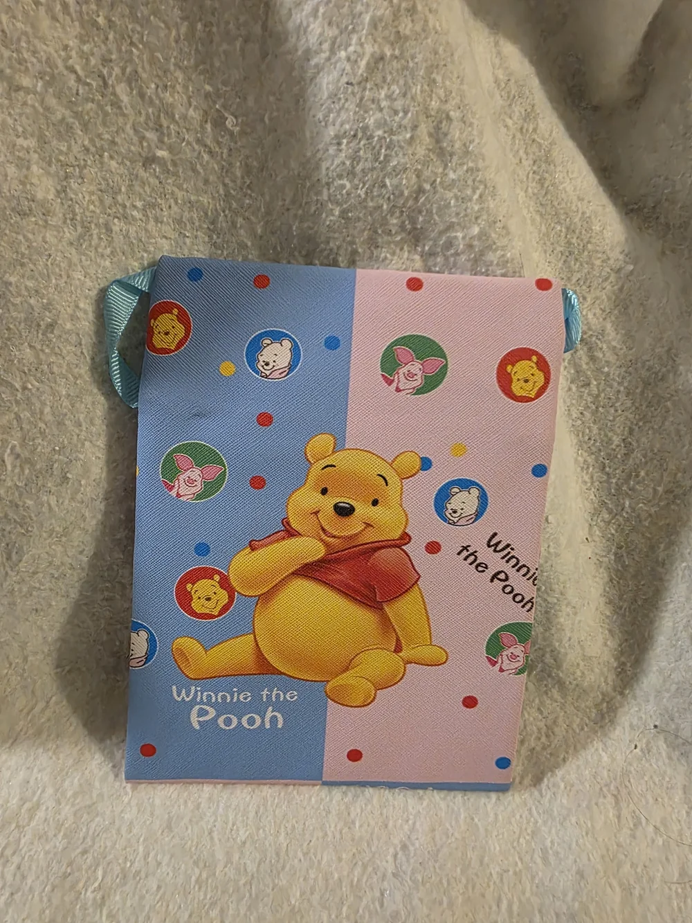 Disney Winnie the Pooh Crossbody Bag - Pink & Light Blue NWOT